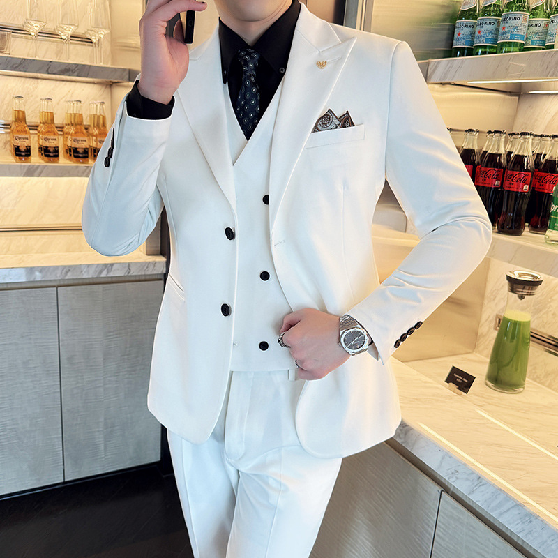 Men'S Formal Dinner Wear - Trajes Blancos para Hombre de 3