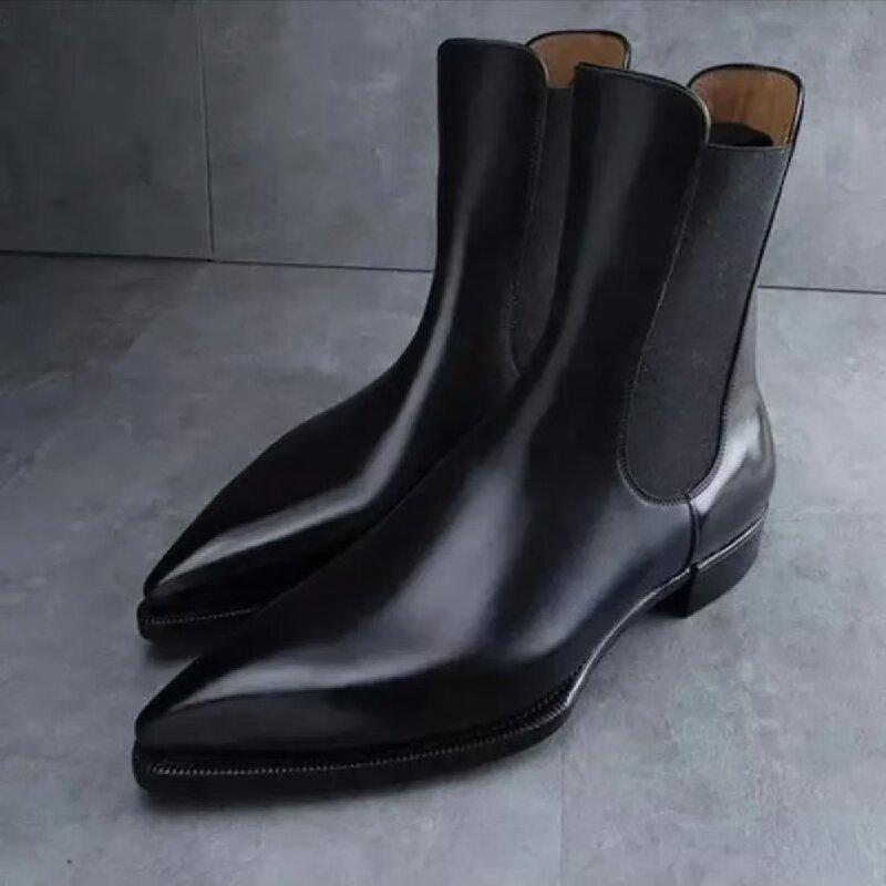 Men Formal Wear Brands - Botas Chelsea a la moda para