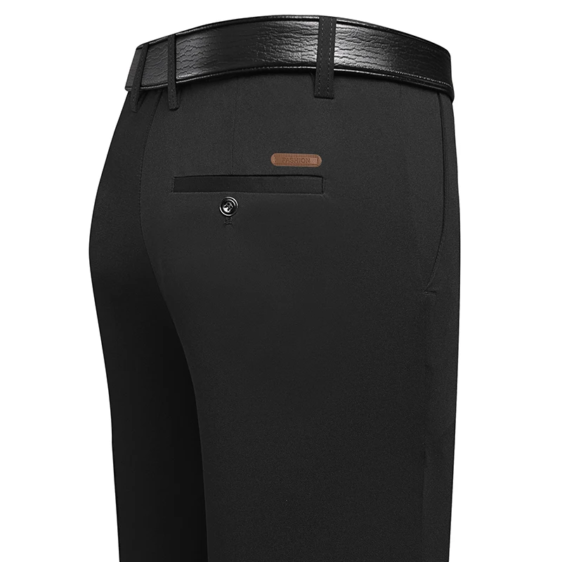 Men'S Formal Wear - Pantalones de vestir de pierna recta