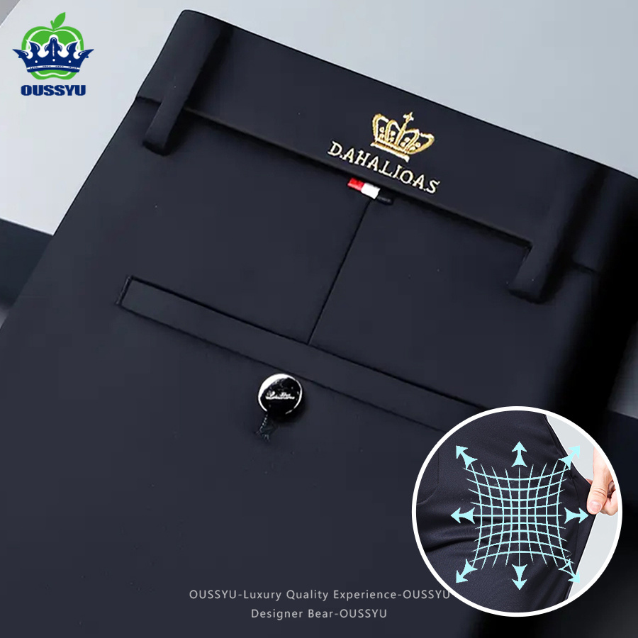 Men Formal Wear Brands - Pantalones Formales de Negocios para Hombre,
