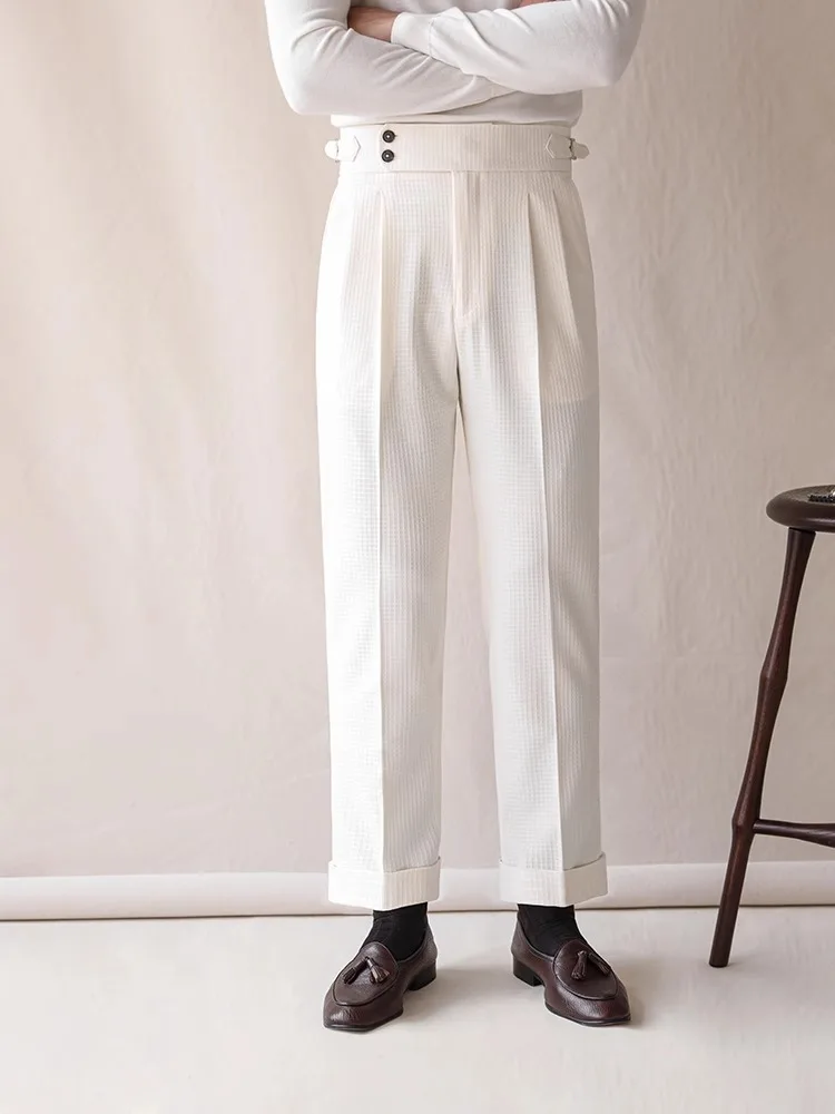 Men Formal Wear Brands - Pantalones de moda de marca superior