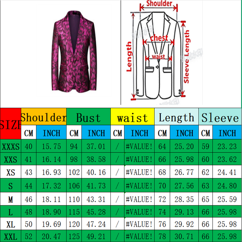 Chaqueta de traje roja de mang - Men Formal Wear Purple reseña y precio