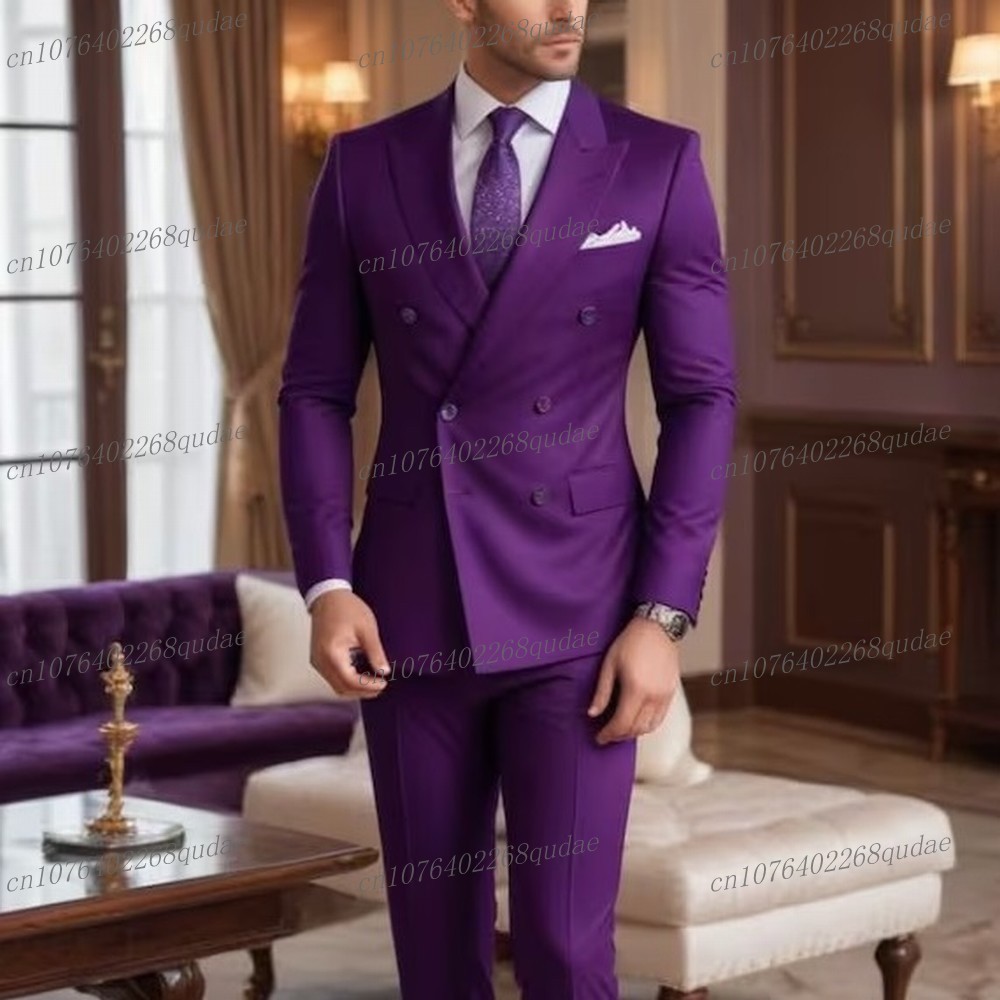 New Male Purple Formal Occasio - Men Formal Wear Purple reseña y precio