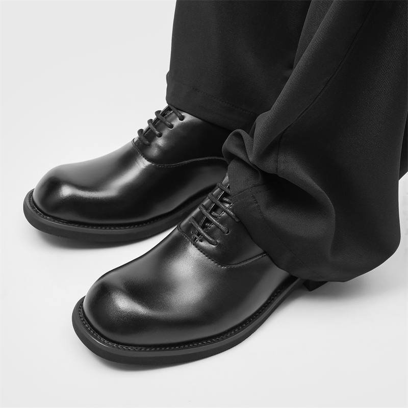 Zapatos informales de cuero de - Men Formal Wear Brands reseña y precio