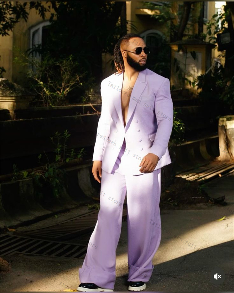 Trajes de hombre morado lavand - Men Formal Wear Purple reseña y precio