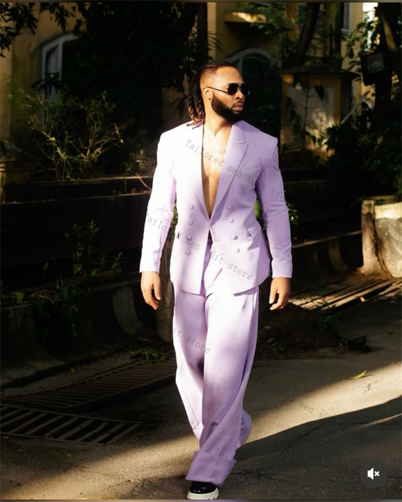 Trajes de hombre morado lavand - Men Formal Wear Purple reseña y precio