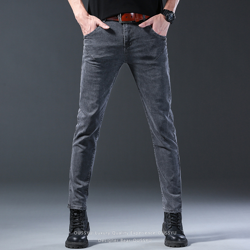Pantalones de Mezclilla Elásti - Men Formal Wear Brands reseña y precio