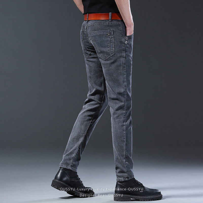 Pantalones de Mezclilla Elásti - Men Formal Wear Brands reseña y precio