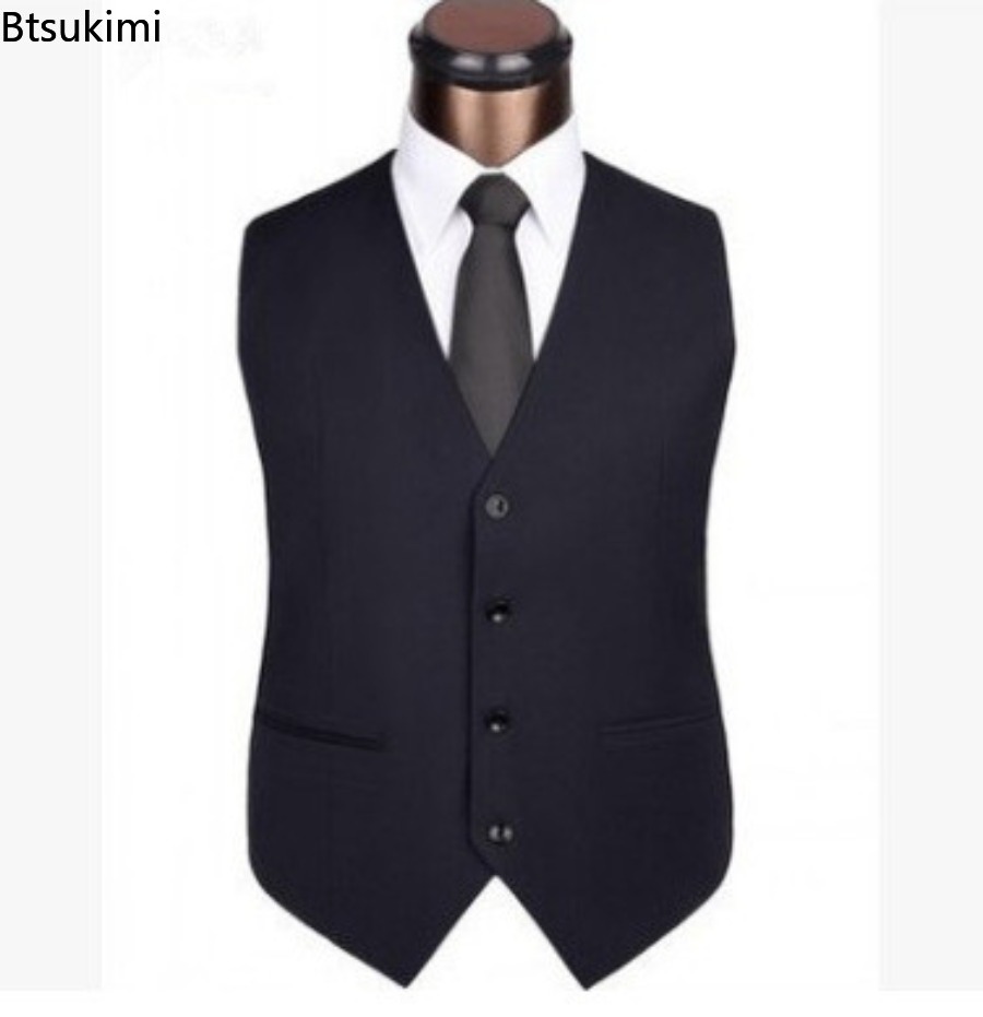 S-6XL de talla grande para hom - Men Formal Wear Vest reseña y precio