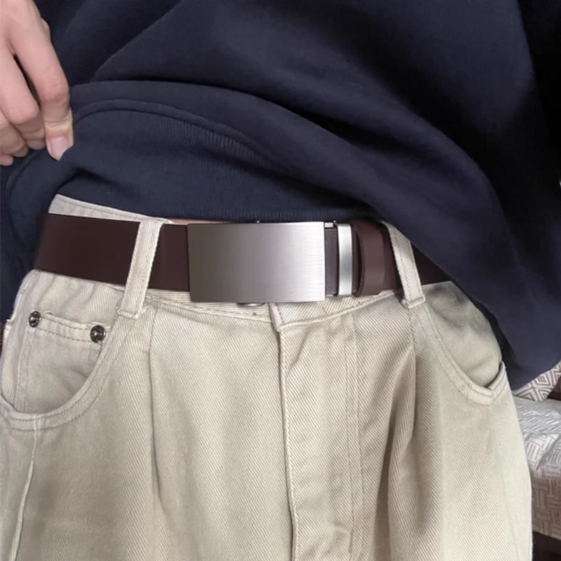 Cinturón de Cuero Genuino para - Men Formal Wear With Jeans reseña y precio