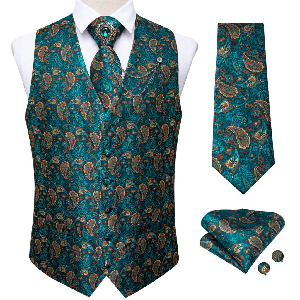 Nuevo Conjunto de Chaleco Form - Men Formal Wear Vest reseña y precio