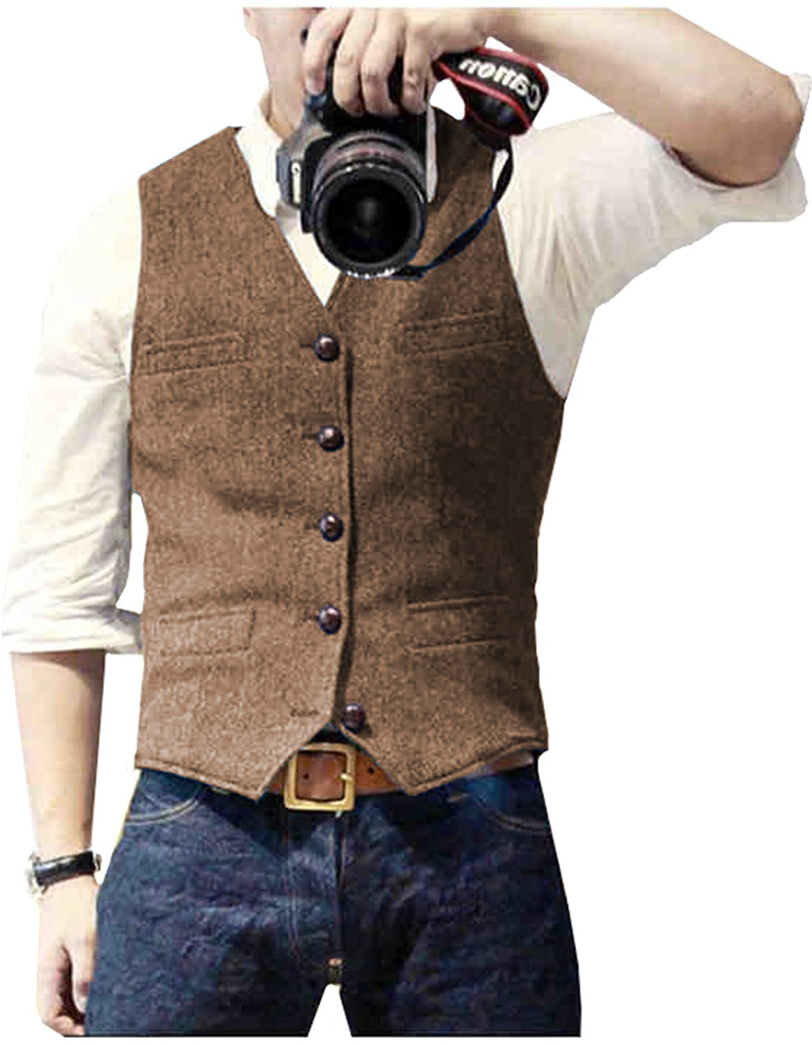 Chaleco de Traje para Hombre,  - Men Formal Wear Vest reseña y precio
