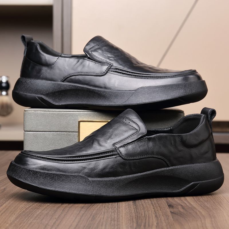 Zapatos de cuero genuino para  - Men Formal Wear Brands reseña y precio