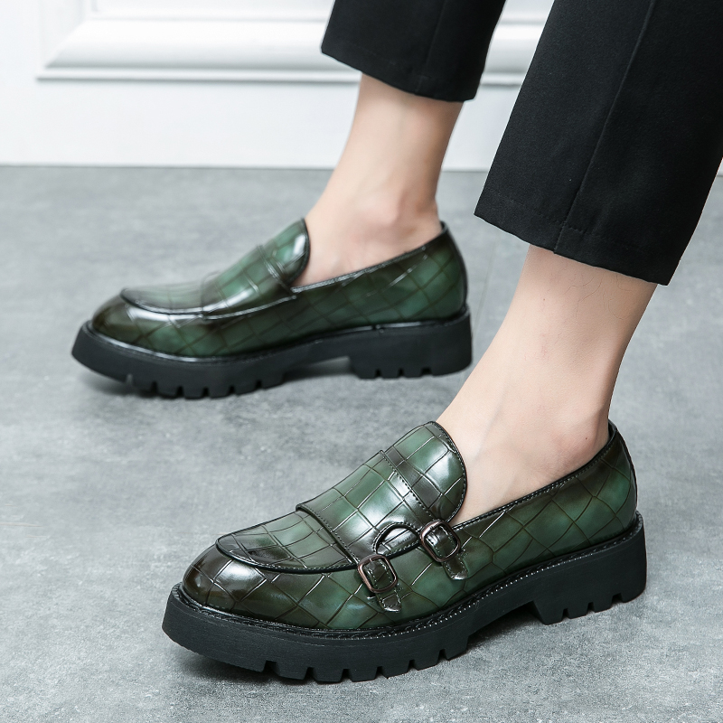Zapatos de cuero informales a  - Men Formal Wear Brands reseña y precio