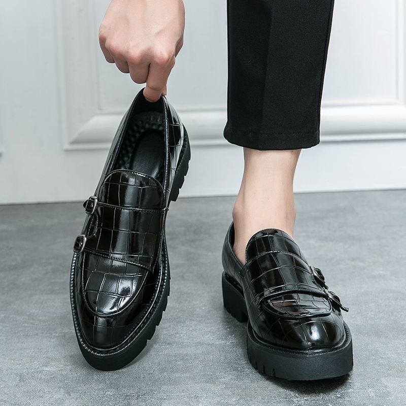 Zapatos de cuero informales a  - Men Formal Wear Brands reseña y precio