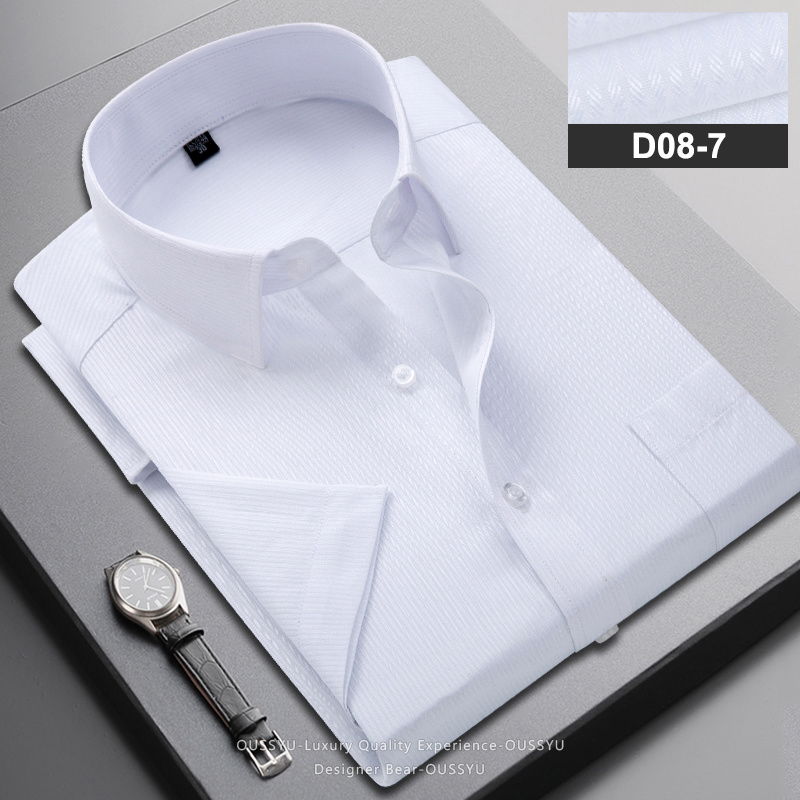 Camisa de Manga Corta a Rayas  - Men Formal Wear Brands reseña y precio