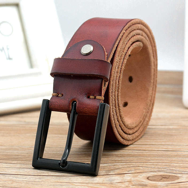 Cinturón de cuero con hebilla  - Men Formal Wear With Jeans reseña y precio